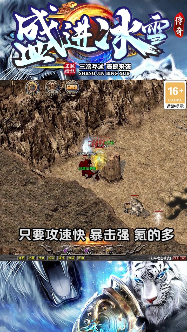 盛进冰雪传奇三端手游安卓版 1.1.0最新版