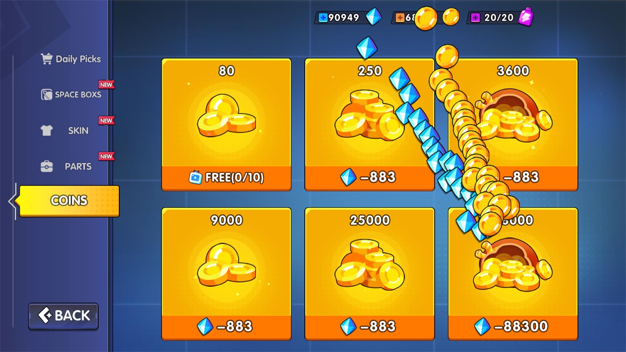 太空赛车无限金币钻石版 太空赛车无限金币钻石版