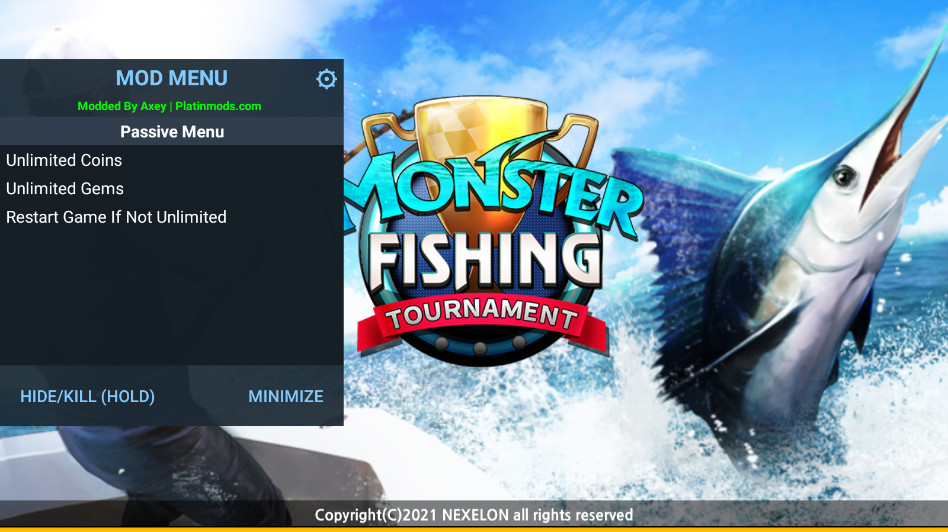 钓鱼锦标赛内置作弊菜单(Monster Fishing : Tournament) 钓鱼锦标赛内置作弊菜单(Monster Fishing : Tournament)