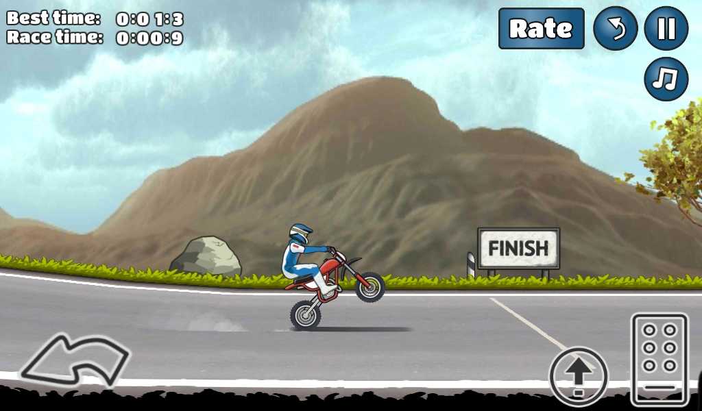 开摩托去泡妞破解版(Wheelie Challenge) 1.54最新版
