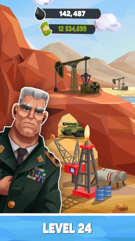 放置石油大亨炼油厂模拟经营（Oil Tycoon）无限钻石版 4.4.1去广告版
