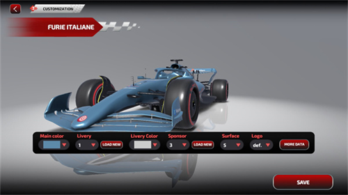 F1方程式赛车模拟器
