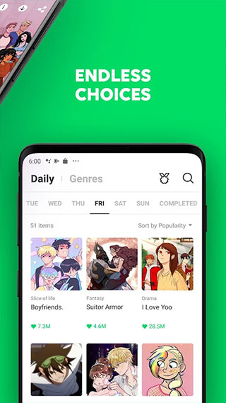 Webtoon台版