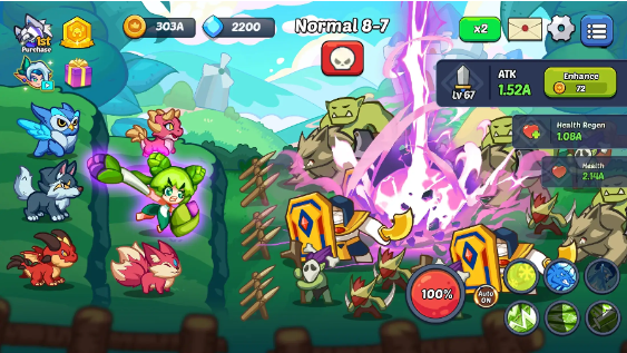 怪物冲突折相思内置MOD菜单(Monsters Clash) 1.1.23折相思最新版