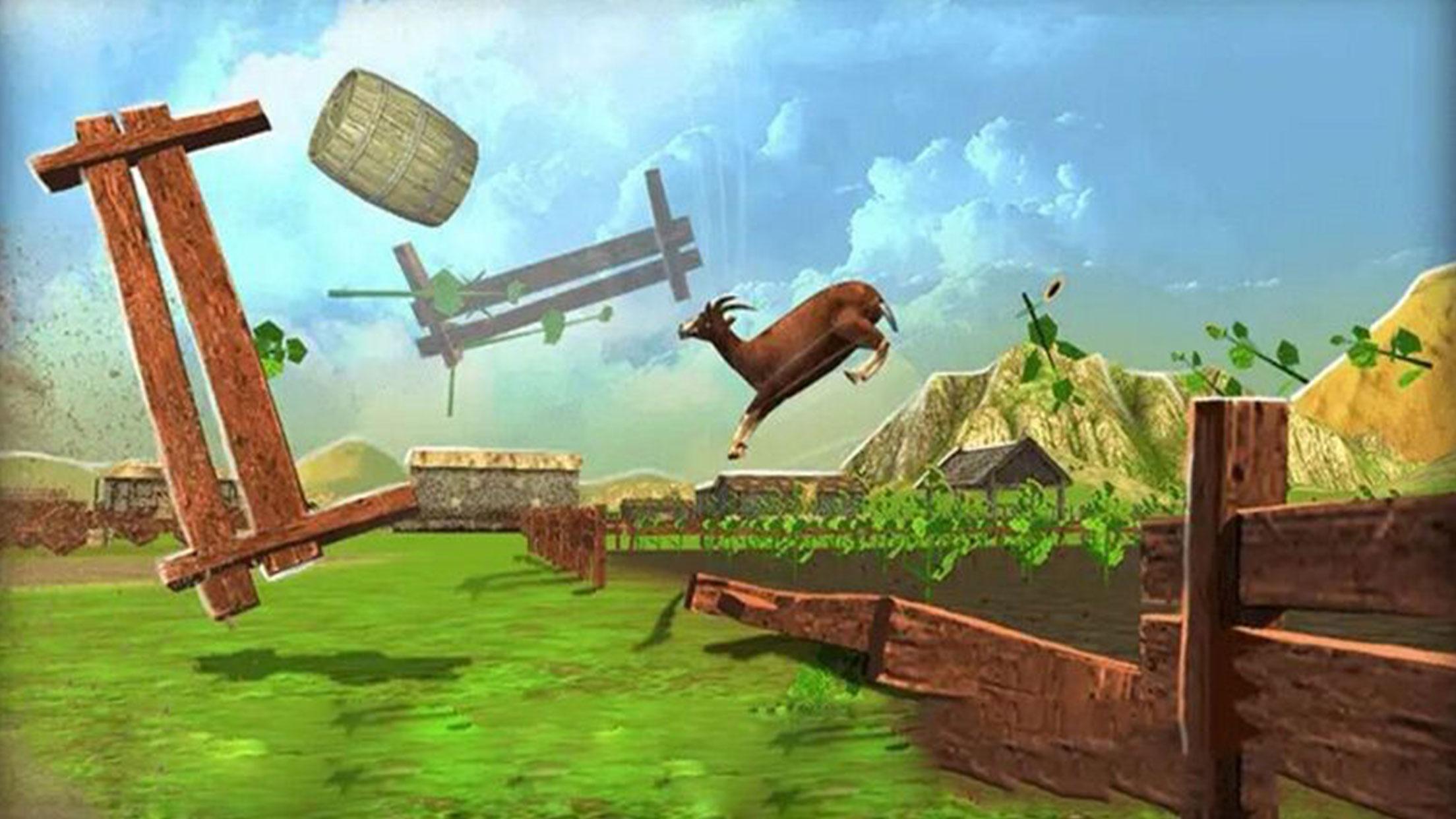Rampage Goat simulator（狂暴山羊模拟器）无限金币版 1.0安卓版