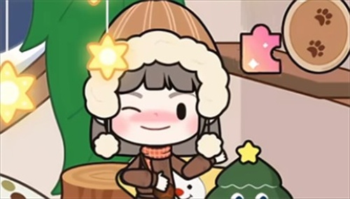米加小镇雪山树屋