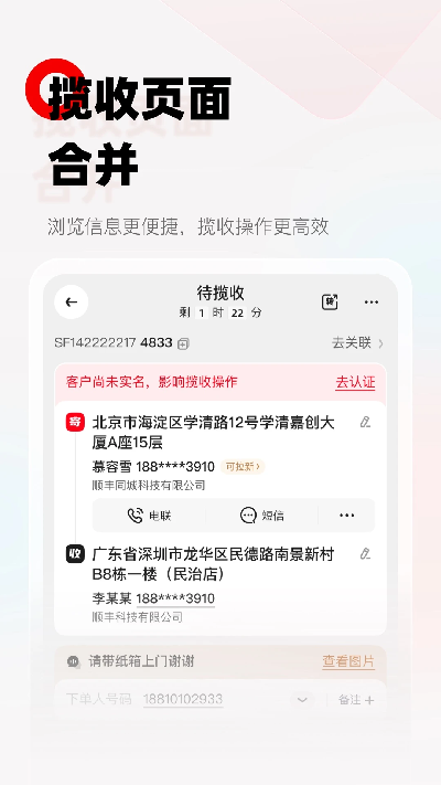 顺丰小哥大陆版