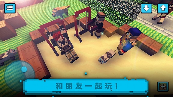 建造像素世界游戏