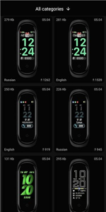 小米手环5第三方表盘