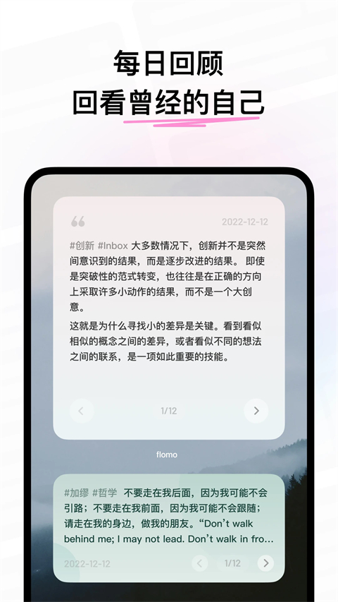 flomo浮墨笔记app