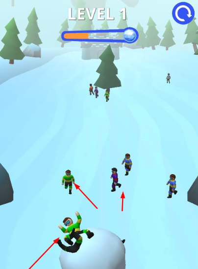雪地冲刺小游戏手机版Mountain Snow Sprints 雪地冲刺小游戏手机版Mountain Snow Sprints