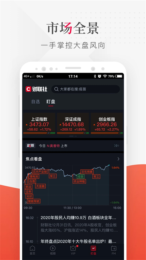 财联社24小时滚动播报app