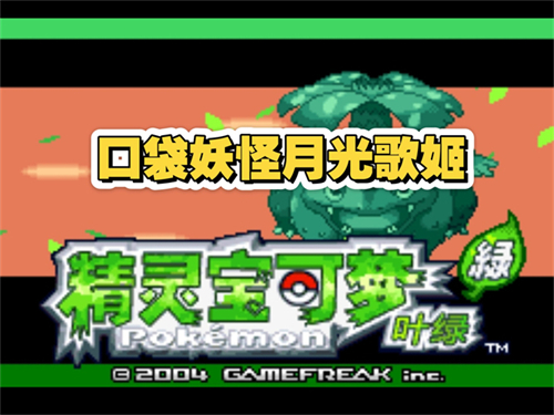 口袋妖怪叶绿版