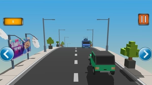 疯狂的汽车道路