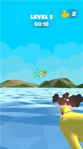 爆射小黄鸭游戏