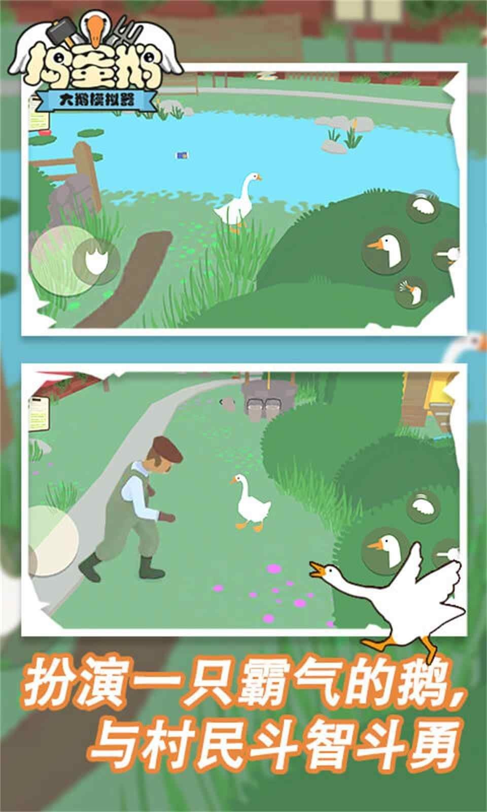 捣蛋鹅作剧