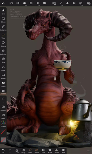 nomad3d建模