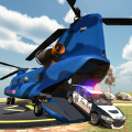 警用运货汽车运输机(Police Cargo Plane Cars Transpor)