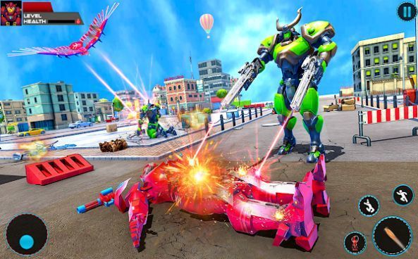 鹰机器人飞行模拟器下载-鹰机器人飞行模拟器游戏下载