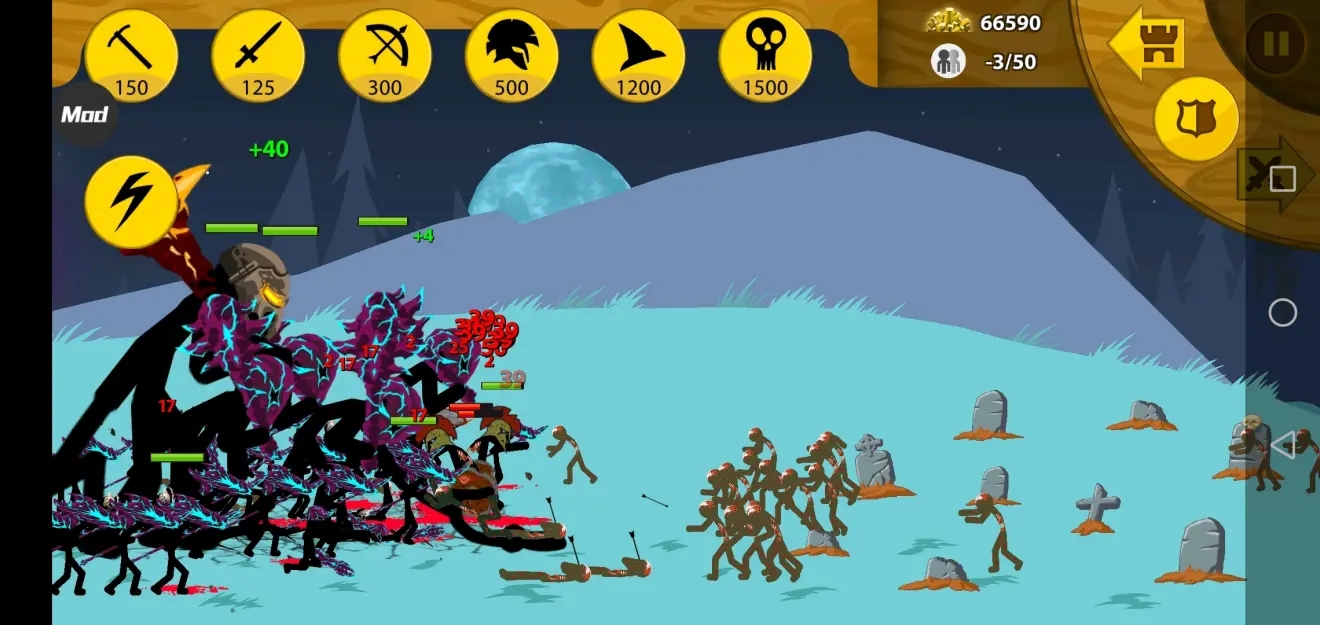 火柴人战争遗产僵尸召唤者(内置作弊菜单)无敌版下载-附关卡攻略