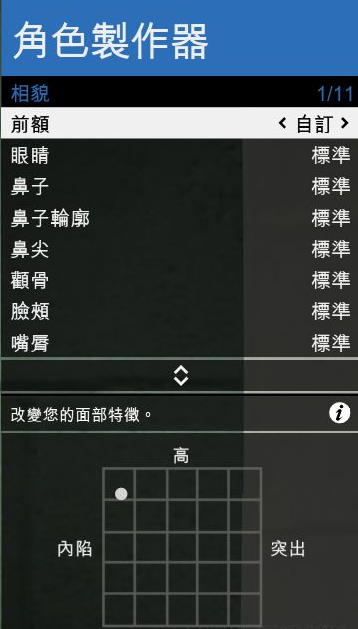 gta5捏脸数据女二次元-gta5捏脸数据女二次元