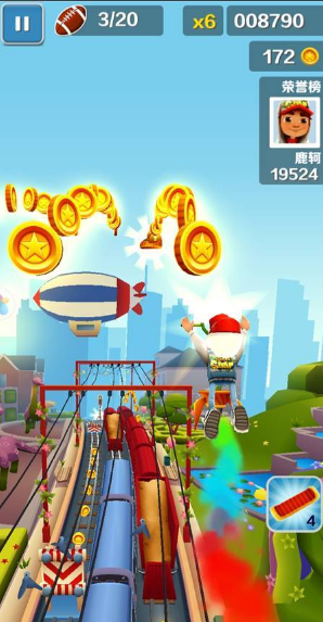 地铁跑酷破解版开学季下载-地铁跑酷破解版开学季最新下载