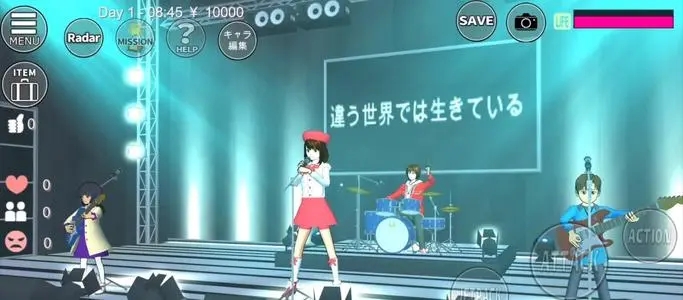 樱花校园模拟器2021联机版（演唱会）下载-樱花校园模拟器2021联机版正版下载