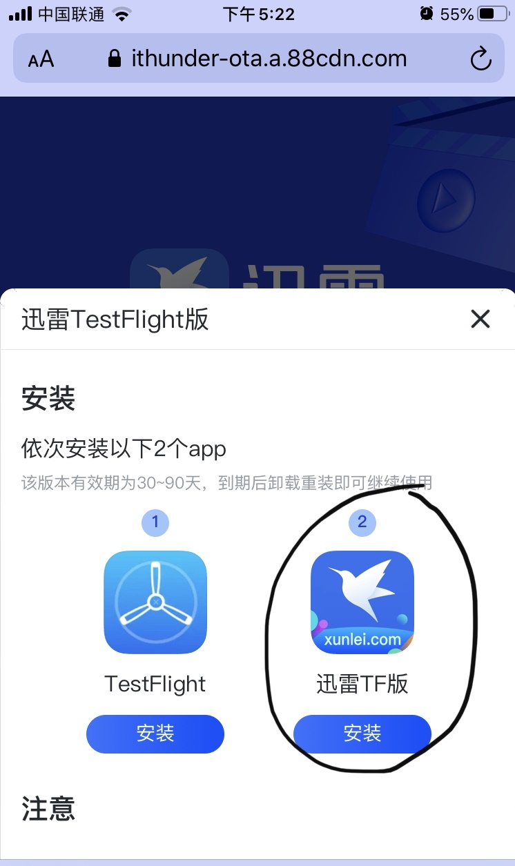 迅雷testflight版