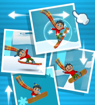 滑雪大冒险普通版