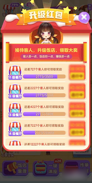 我的饭店赚钱版1.1.7