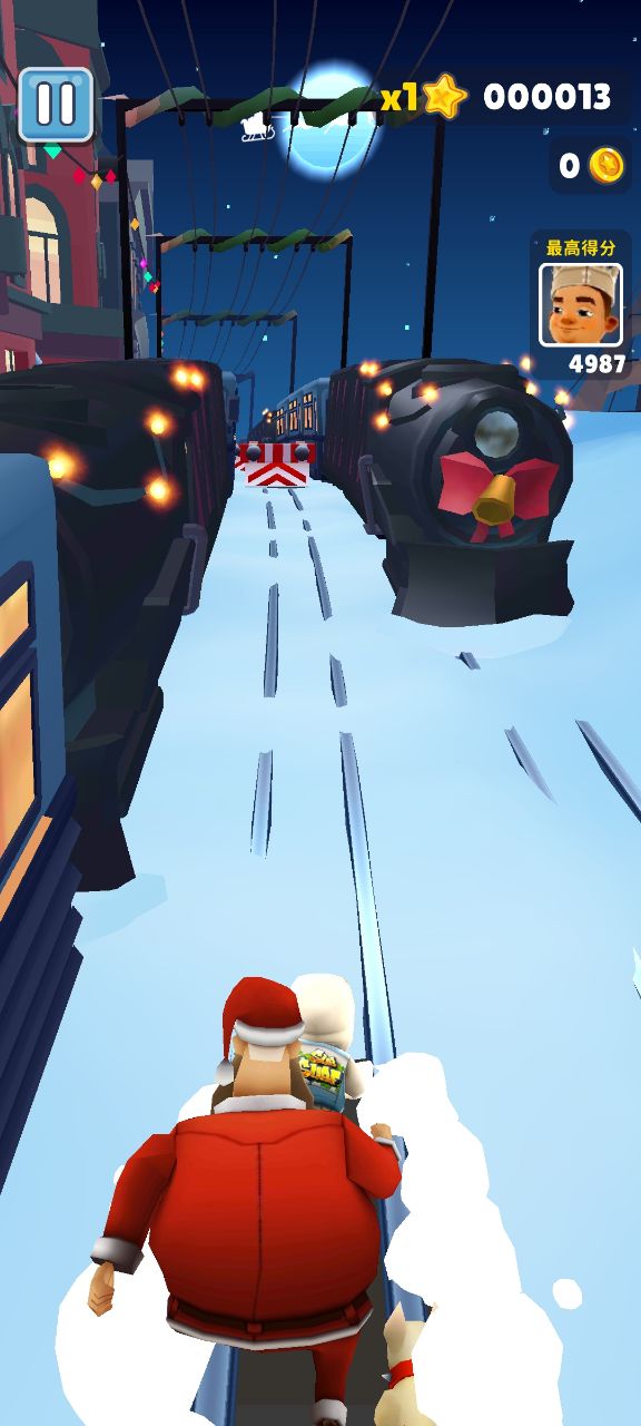 地铁跑酷雪地版国际服