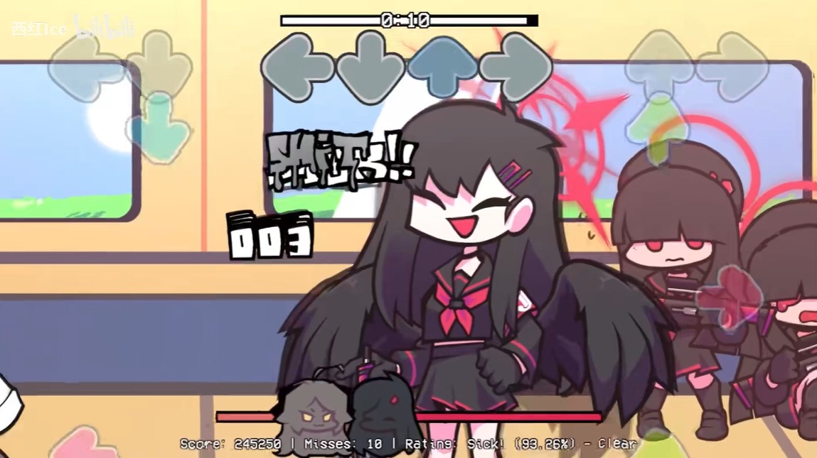 fnf碧蓝档案模组竖版