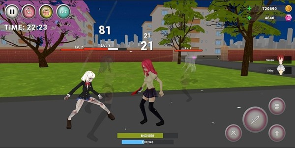 动漫高中模拟器无限金币钻石版