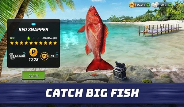钓鱼冲突内置功能菜单版(Fishing Clash安装器)