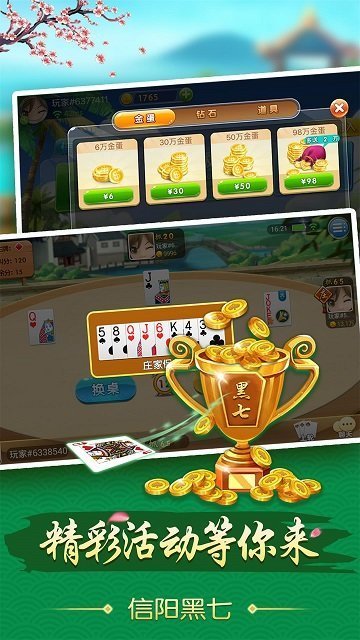爱玩信阳黑七app