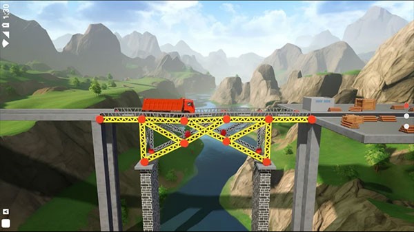 桥梁建造模拟器MOD菜单最新版（Bridge Constructor）