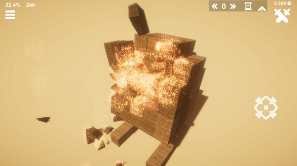 沙漠破坏沙盒模拟器全地图解锁版(Demolition Desert）