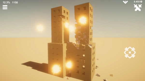 沙漠破坏沙盒模拟器全地图解锁版(Demolition Desert）
